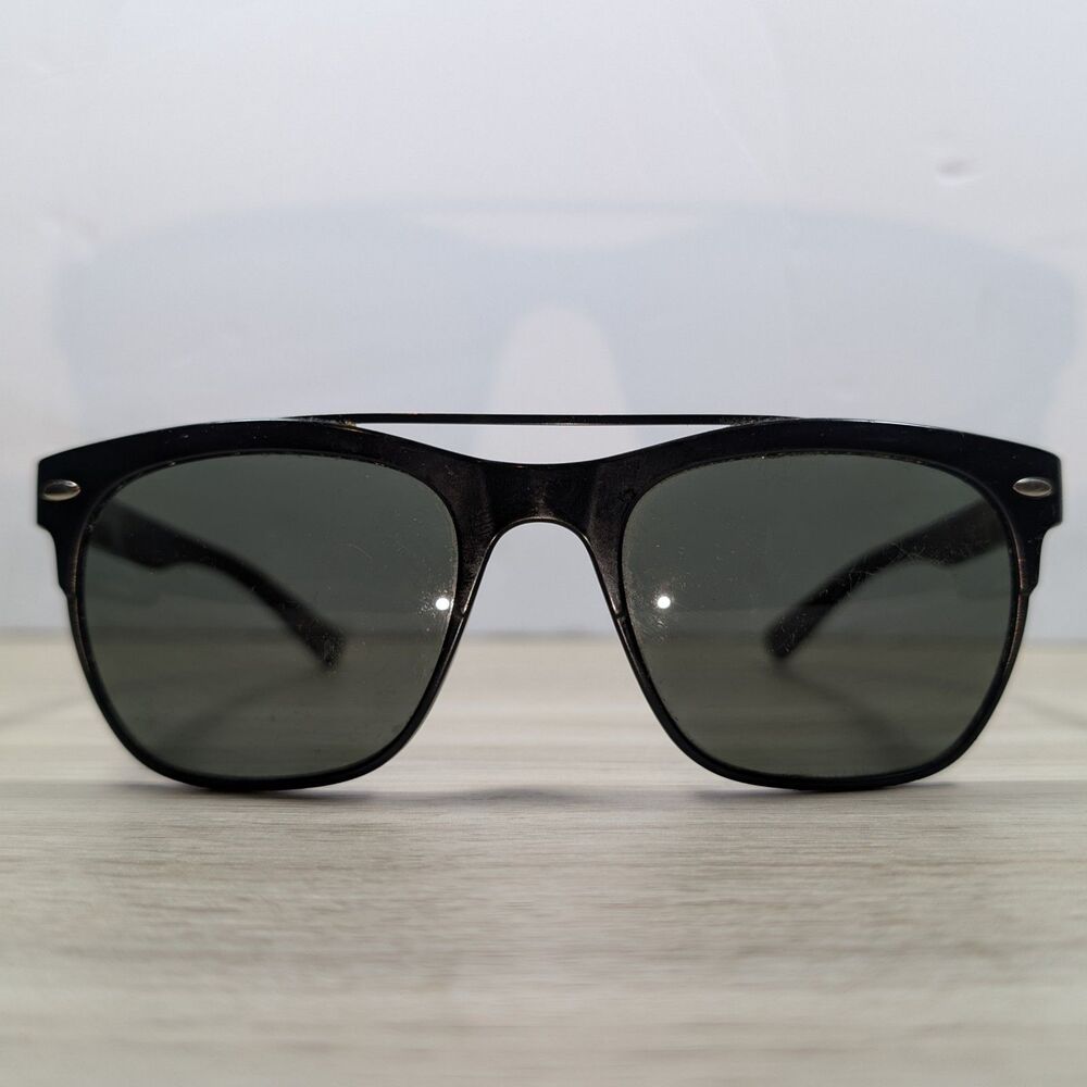 Suncloud Polarized Sunglasses Black Rectangular Frame UV Protection